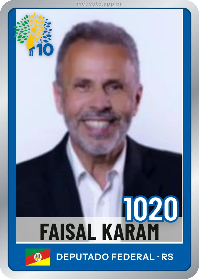 Carta de Faisal Karam, número 1020, Republicanos