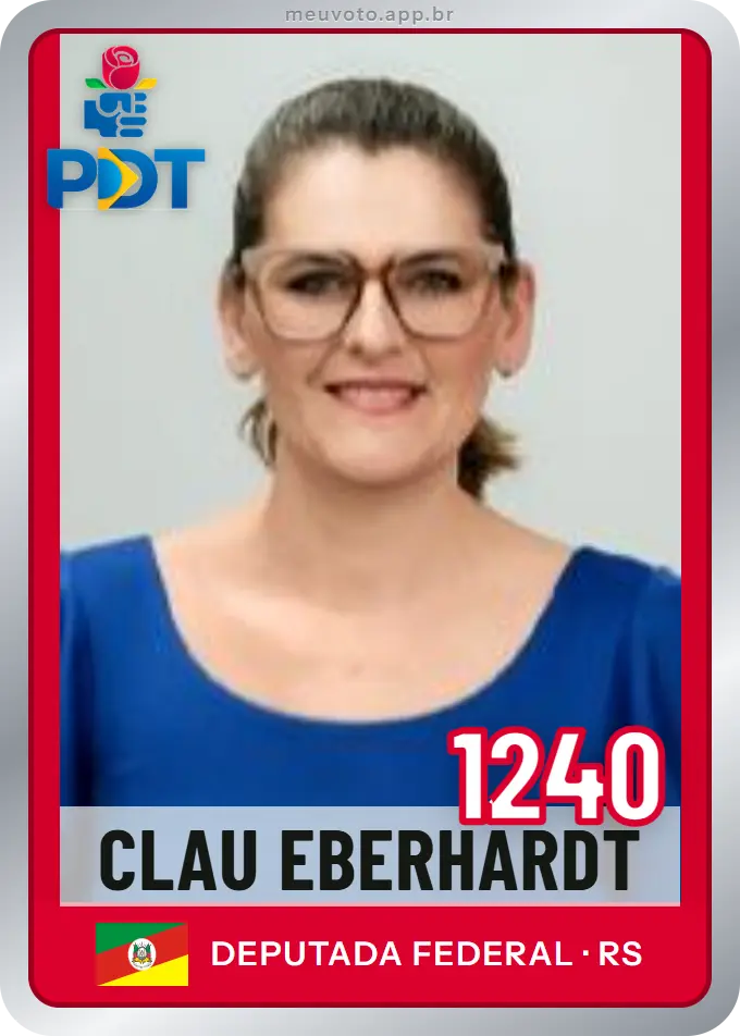 Carta de Clau Eberhardt, número 1240, PDT