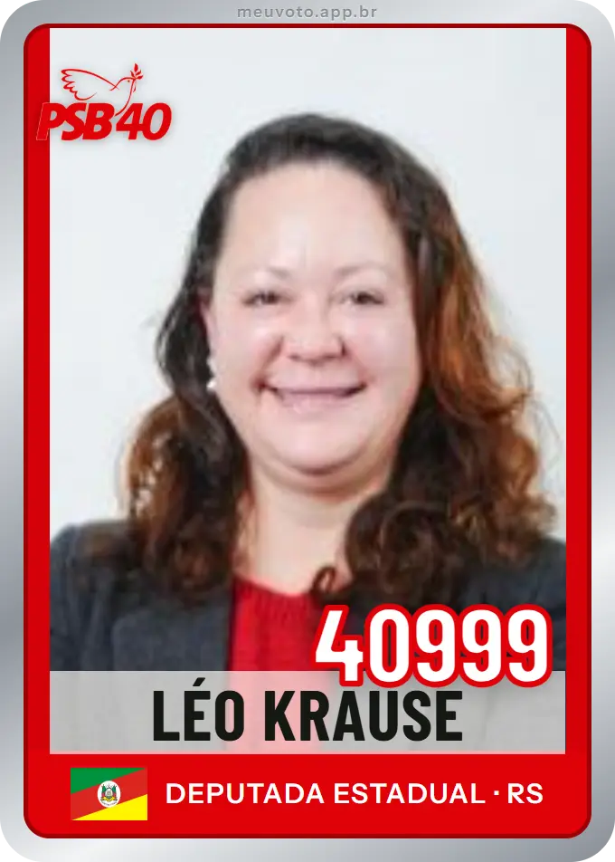 Carta de Léo Krause, número 40999, PSB