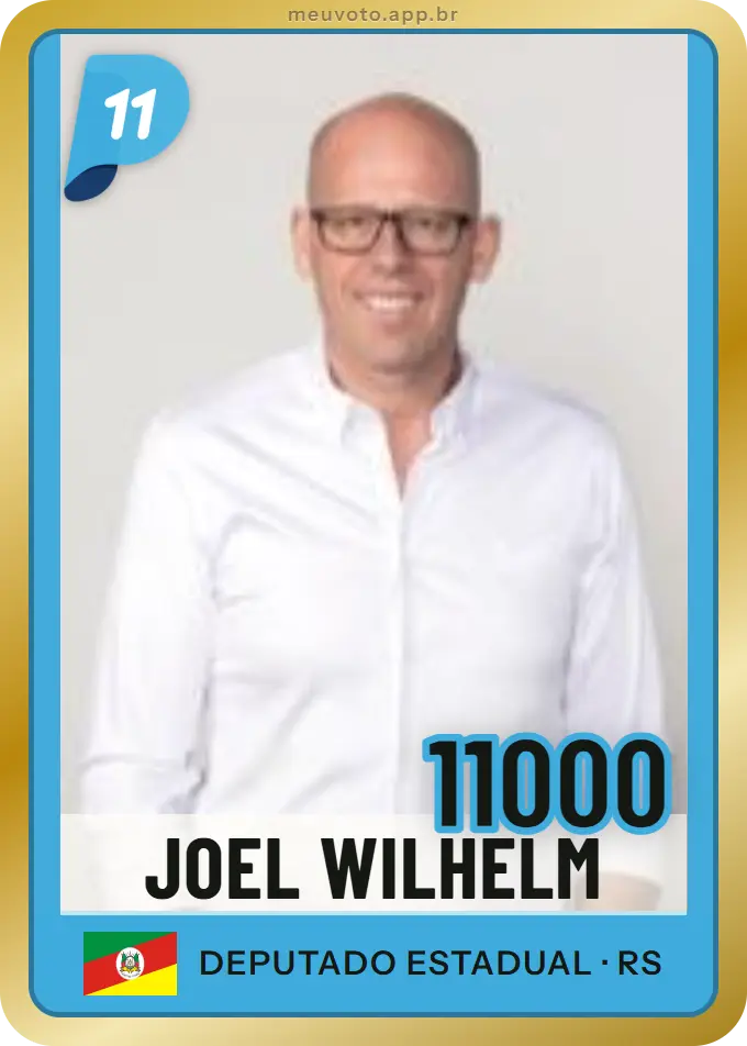 Carta de Joel Wilhelm, número 11000, PP