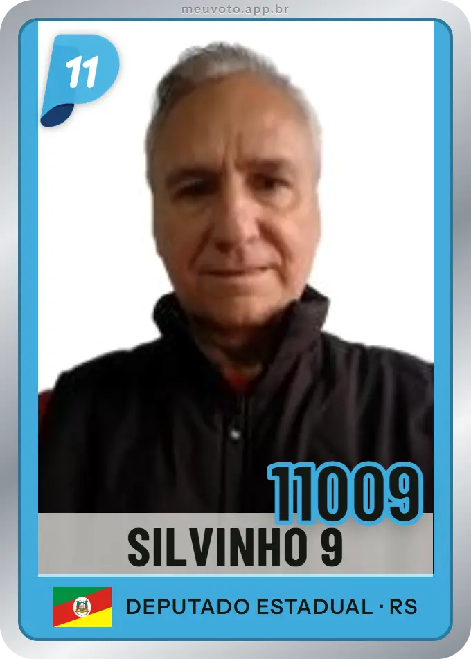 Carta de Silvinho 9, número 11009, PP