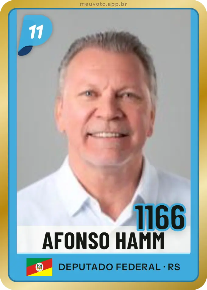 Carta de Afonso Hamm, número 1166, PP