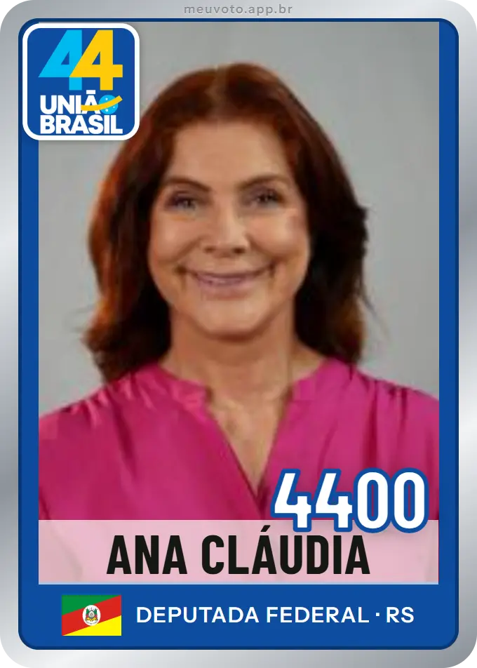 Carta de Ana Cláudia, número 4400, União