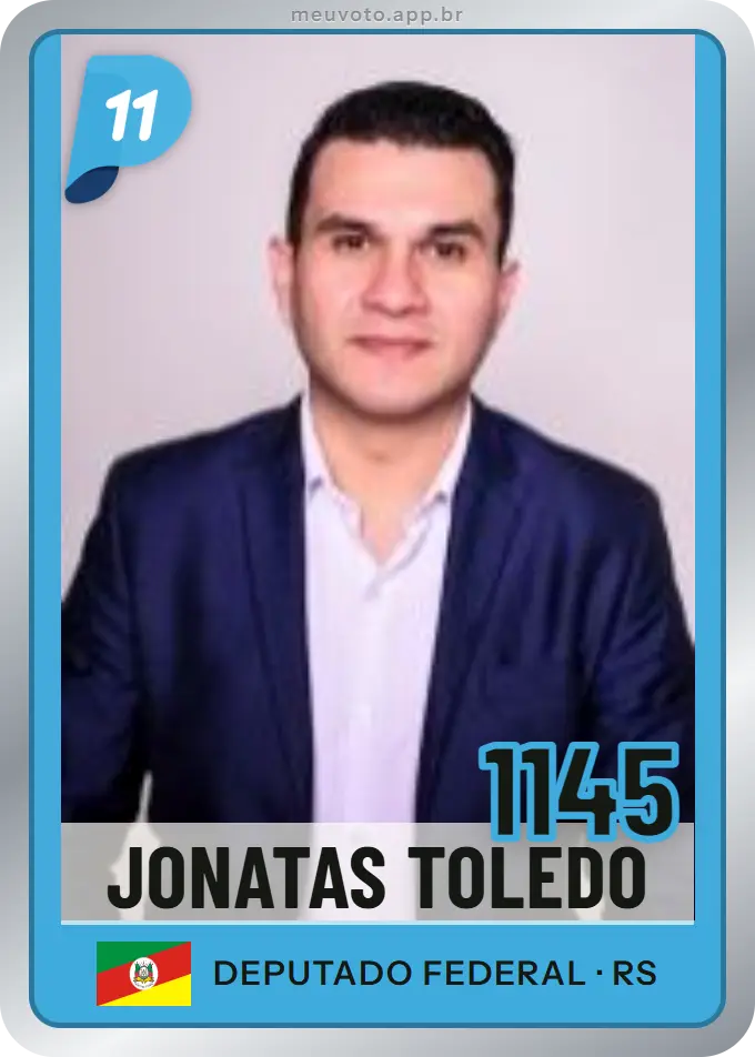 Carta de Jonatas Toledo, número 1145, PP
