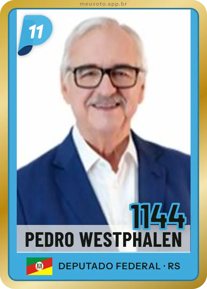 Carta de Pedro Westphalen, número 1144, PP
