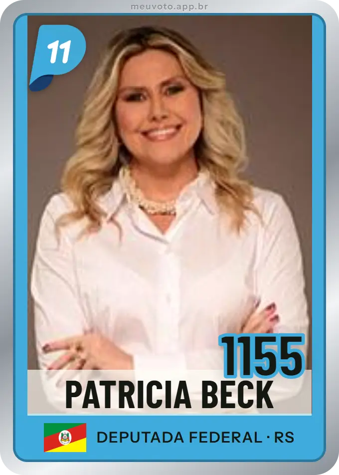Carta de Patricia Beck, número 1155, PP