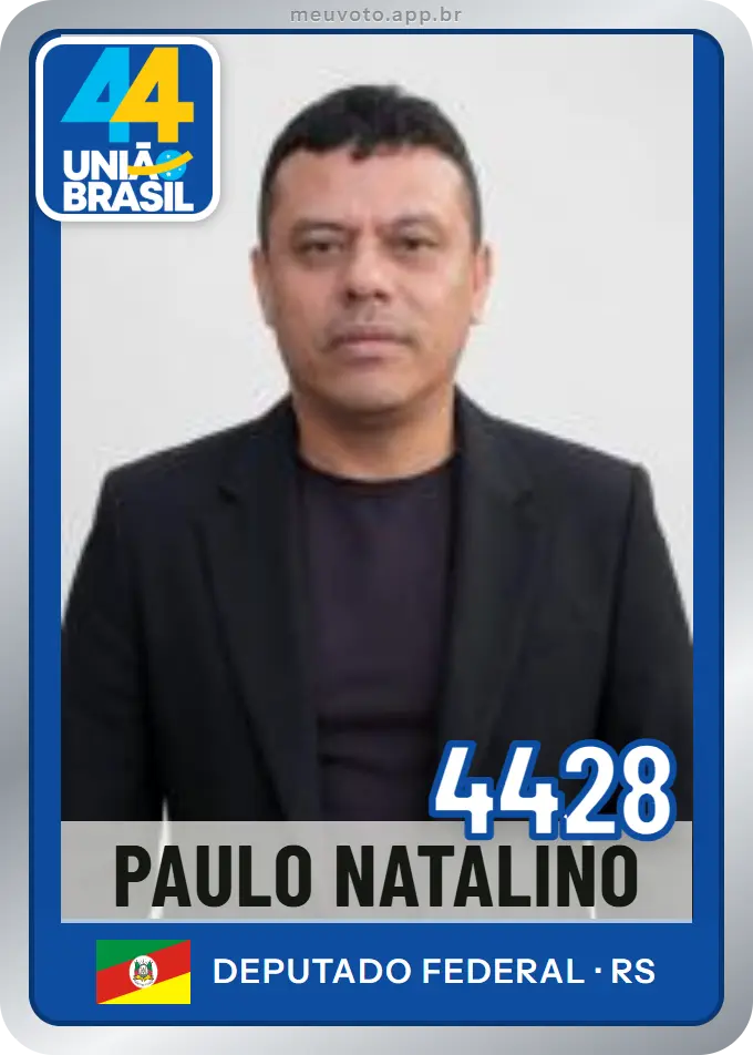 Carta de Paulo Natalino, número 4428, União