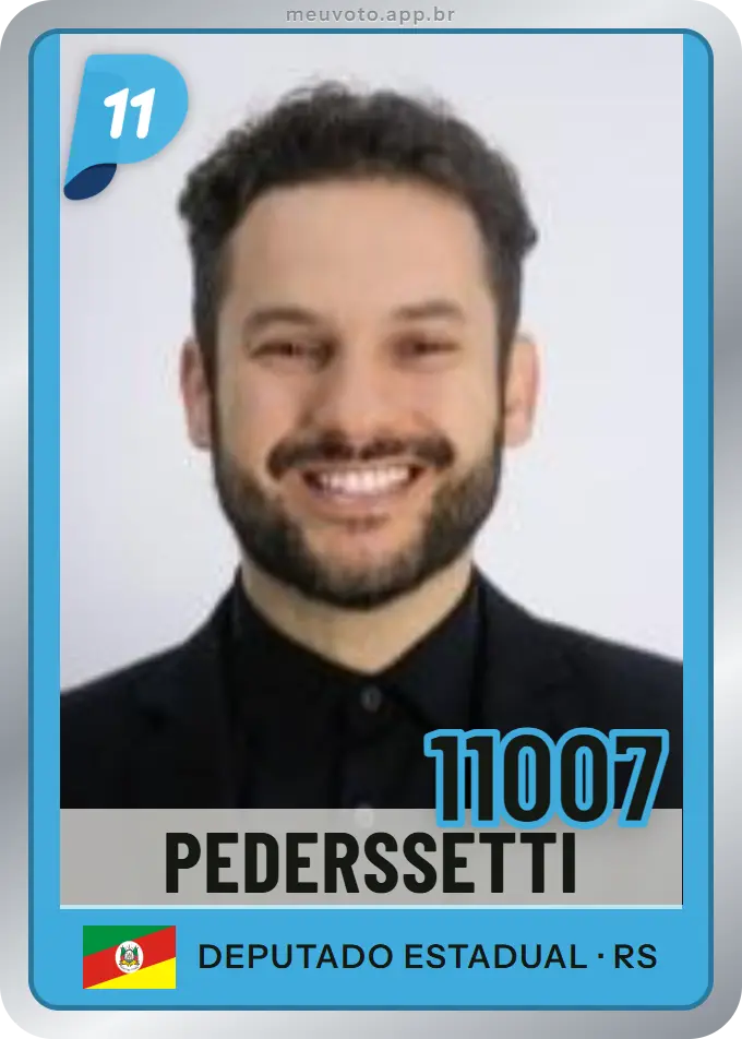 Carta de Pederssetti, número 11007, PP