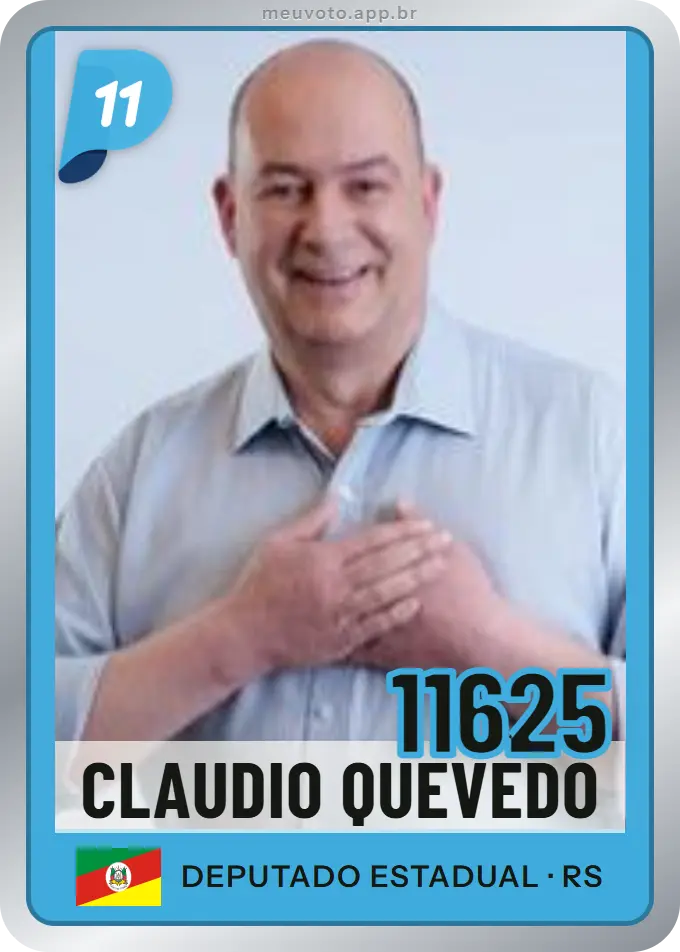 Carta de Claudio Quevedo, número 11625, PP