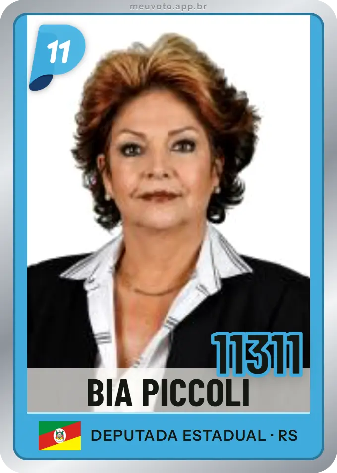 Carta de Bia Piccoli, número 11311, PP