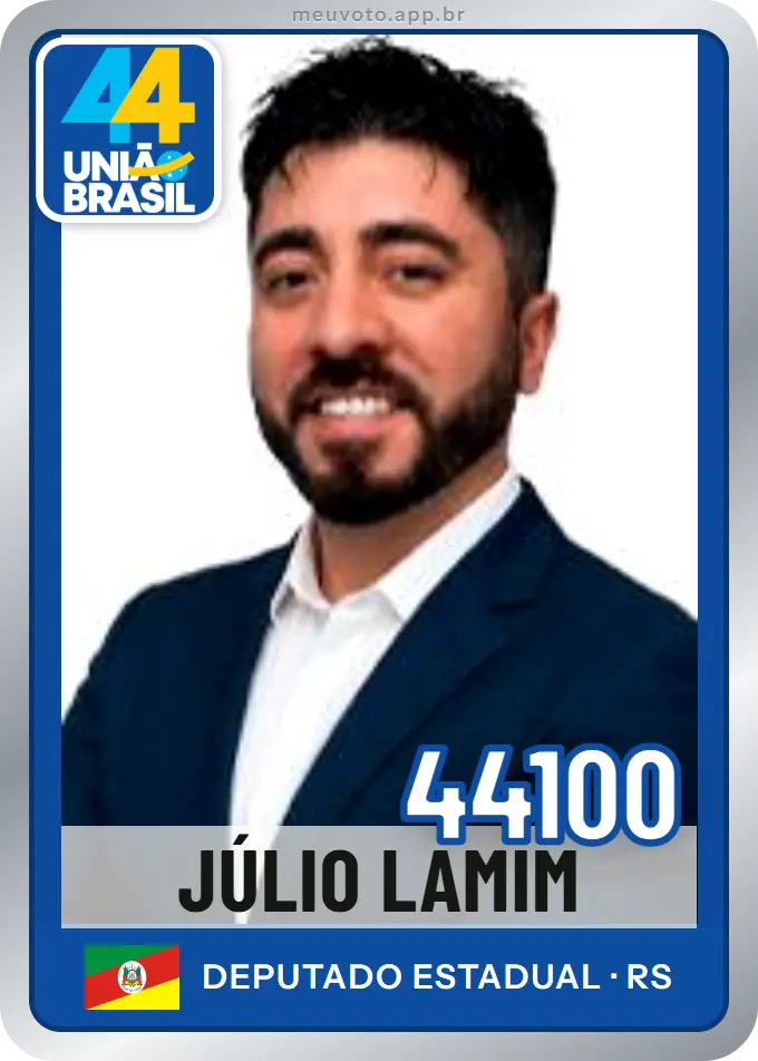 Carta de Júlio Lamim, número 44100, União