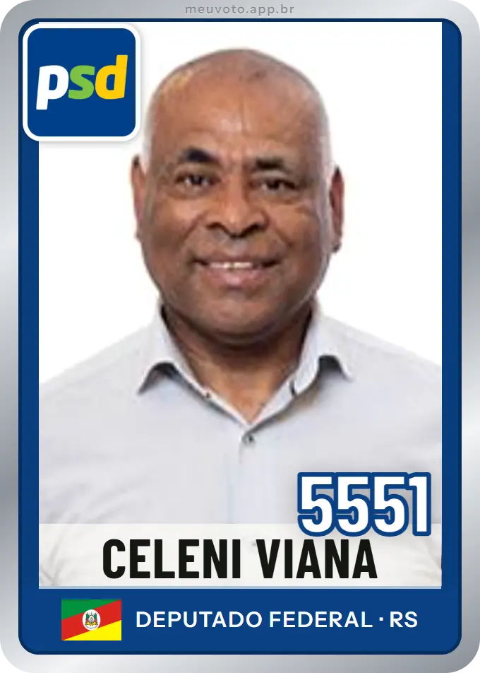 Carta de Celeni Viana, número 5551, PSD