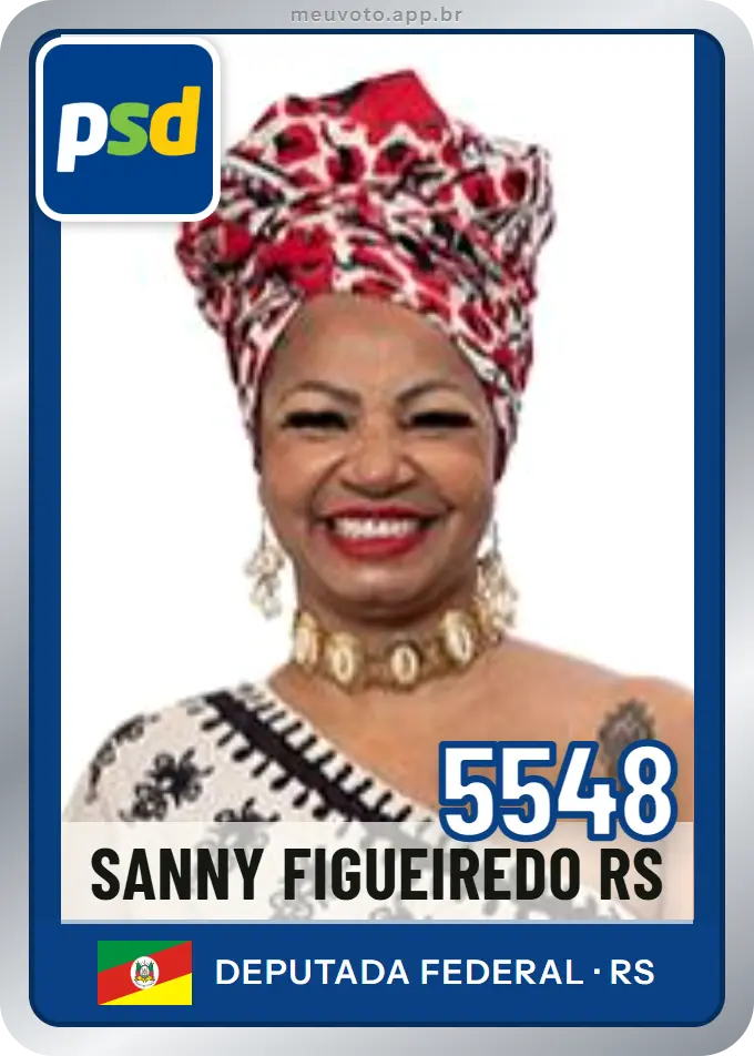 Carta de Sanny Figueiredo Rs, número 5548, PSD