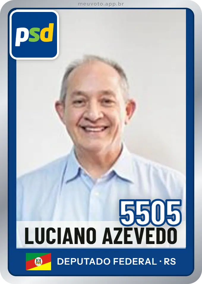 Carta de Luciano Azevedo, número 5505, PSD