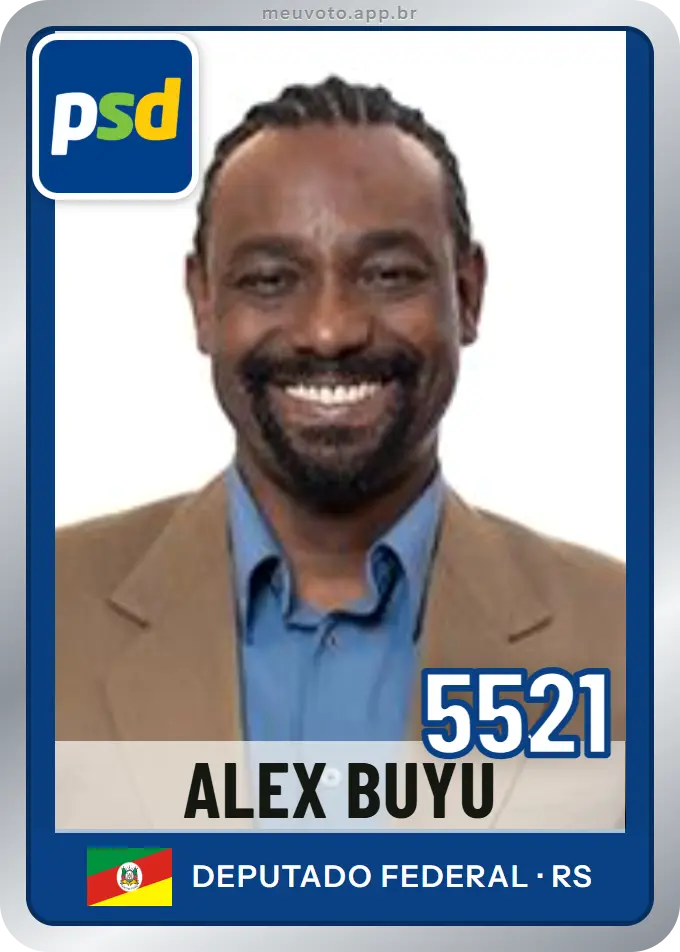 Carta de Alex Buyu, número 5521, PSD