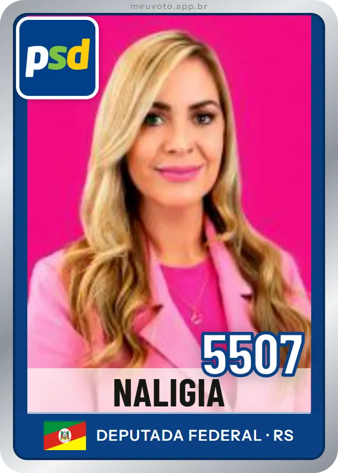 Carta de Naligia, número 5507, PSD