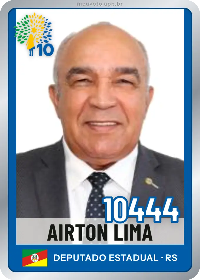 Carta de Airton Lima, número 10444, Republicanos