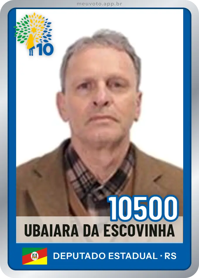 Carta de Ubaiara da Escovinha, número 10500, Republicanos