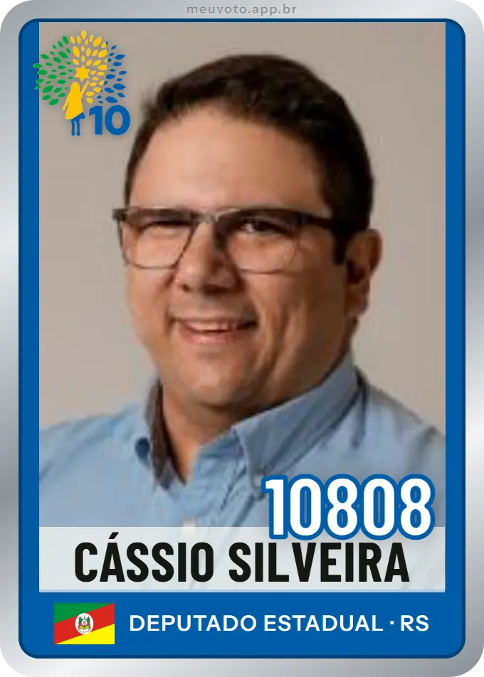Carta de Cássio Silveira, número 10808, Republicanos