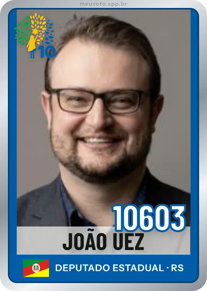 Carta de João Uez, número 10603, Republicanos