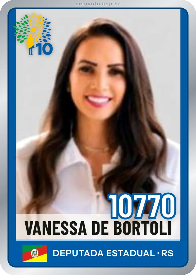 Carta de Vanessa de Bortoli, número 10770, Republicanos