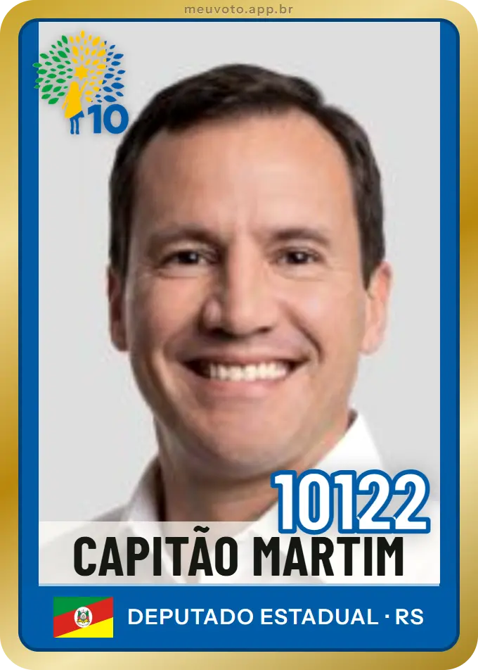 Carta de Capitão Martim, número 10122, Republicanos
