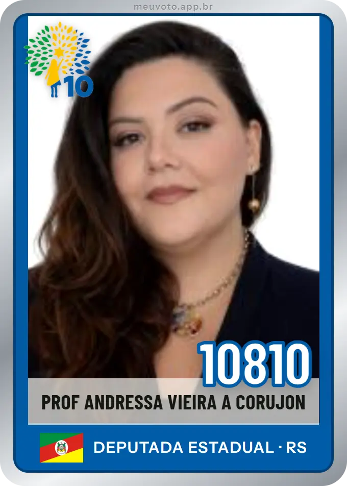 Carta de Prof Andressa Vieira A Corujon, número 10810, Republicanos