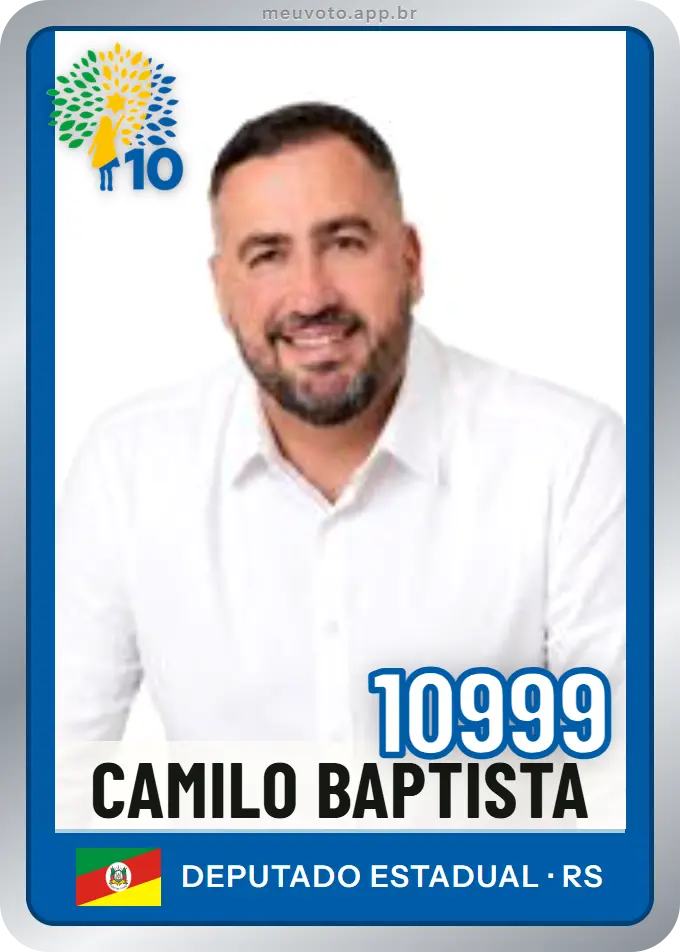 Carta de Camilo Baptista, número 10999, Republicanos