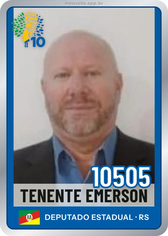 Carta de Tenente Emerson, número 10505, Republicanos
