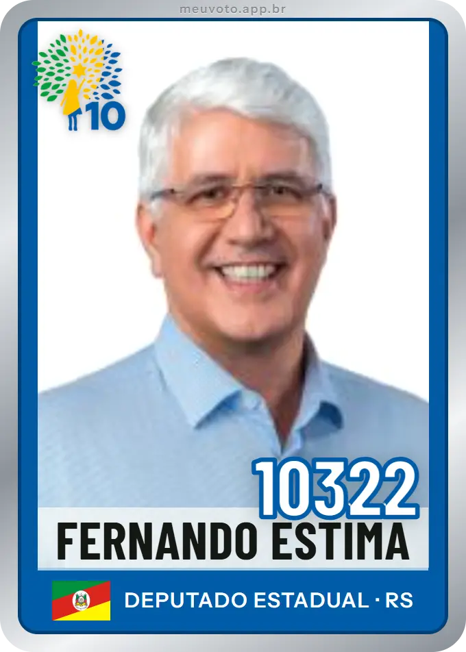 Carta de Fernando Estima, número 10322, Republicanos