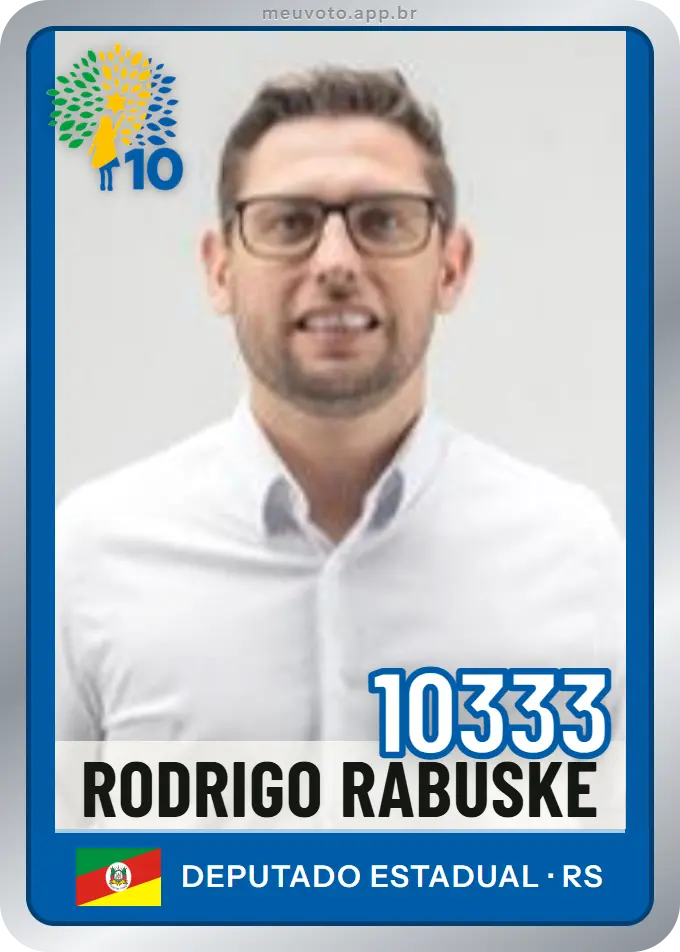 Carta de Rodrigo Rabuske, número 10333, Republicanos