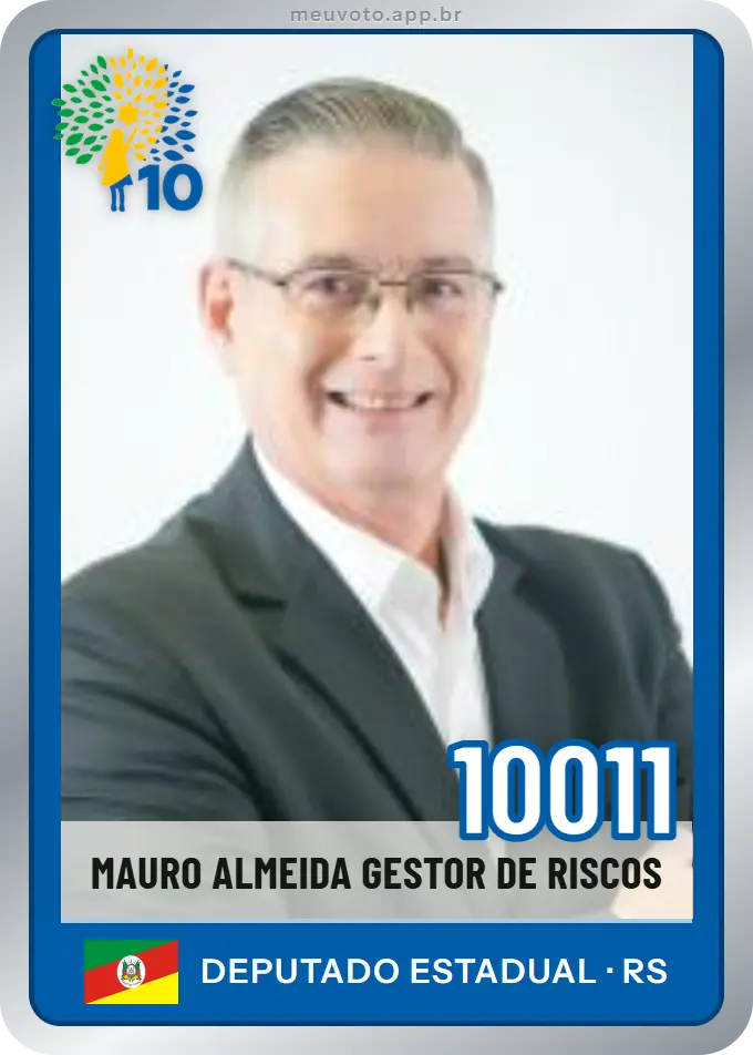 Carta de Mauro Almeida Gestor de Riscos, número 10011, Republicanos