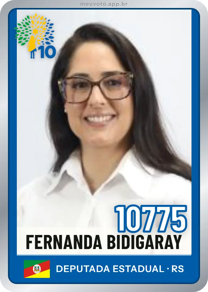Carta de Fernanda Bidigaray, número 10775, Republicanos