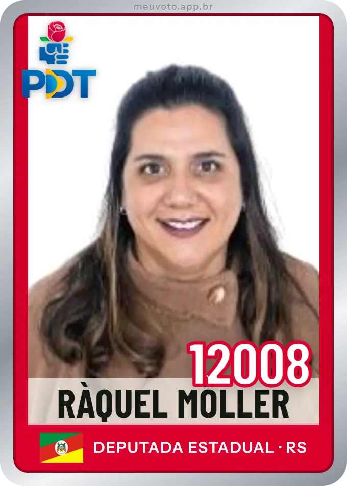 Carta de Ràquel Möller, número 12008, PDT