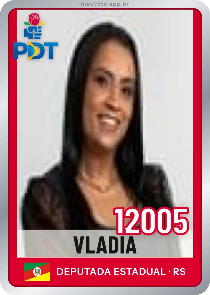 Carta de Vladia, número 12005, PDT