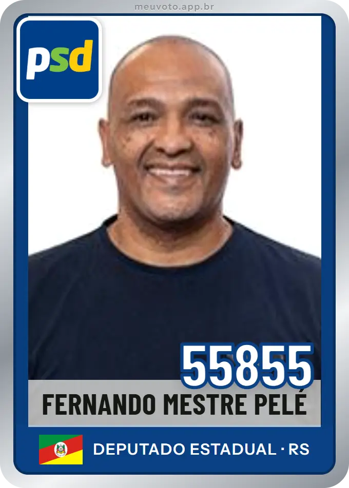 Carta de Fernando Mestre Pelé, número 55855, PSD