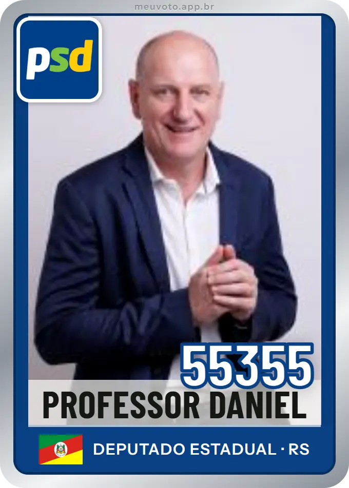 Carta de Professor Daniel, número 55355, PSD