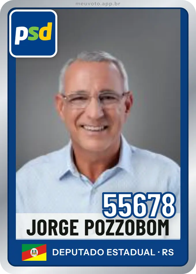Carta de Jorge Pozzobom, número 55678, PSD