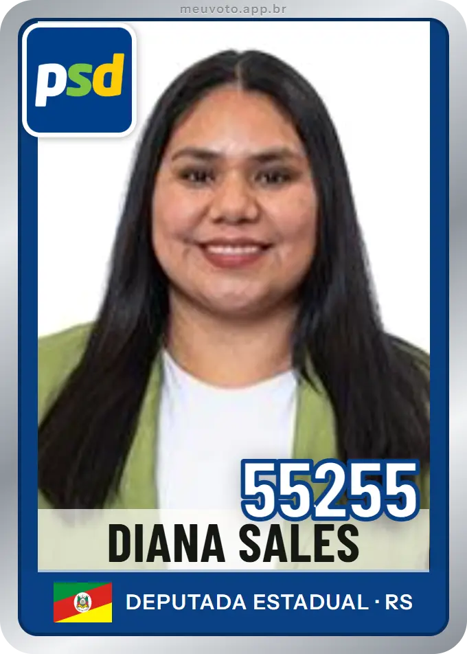 Carta de Diana Sales, número 55255, PSD
