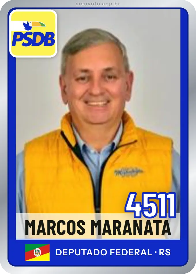 Carta de Marcos Maranata, número 4511, PSDB