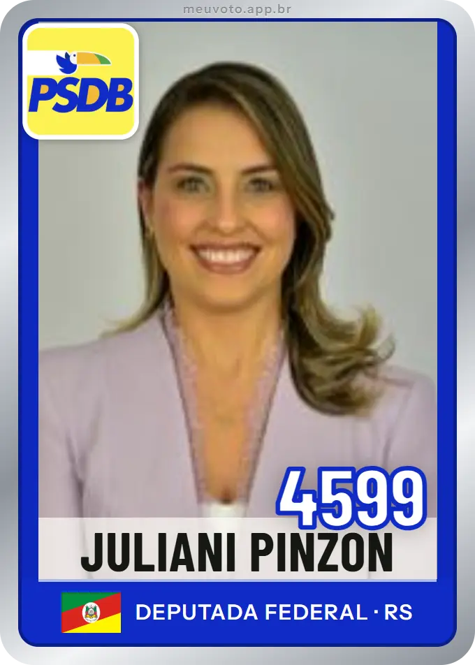 Carta de Juliani Pinzon, número 4599, PSDB