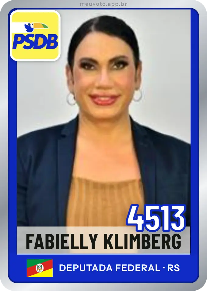 Carta de Fabielly Klimberg, número 4513, PSDB
