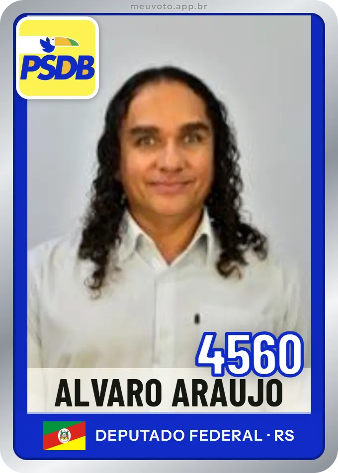 Carta de Alvaro Araújo, número 4560, PSDB