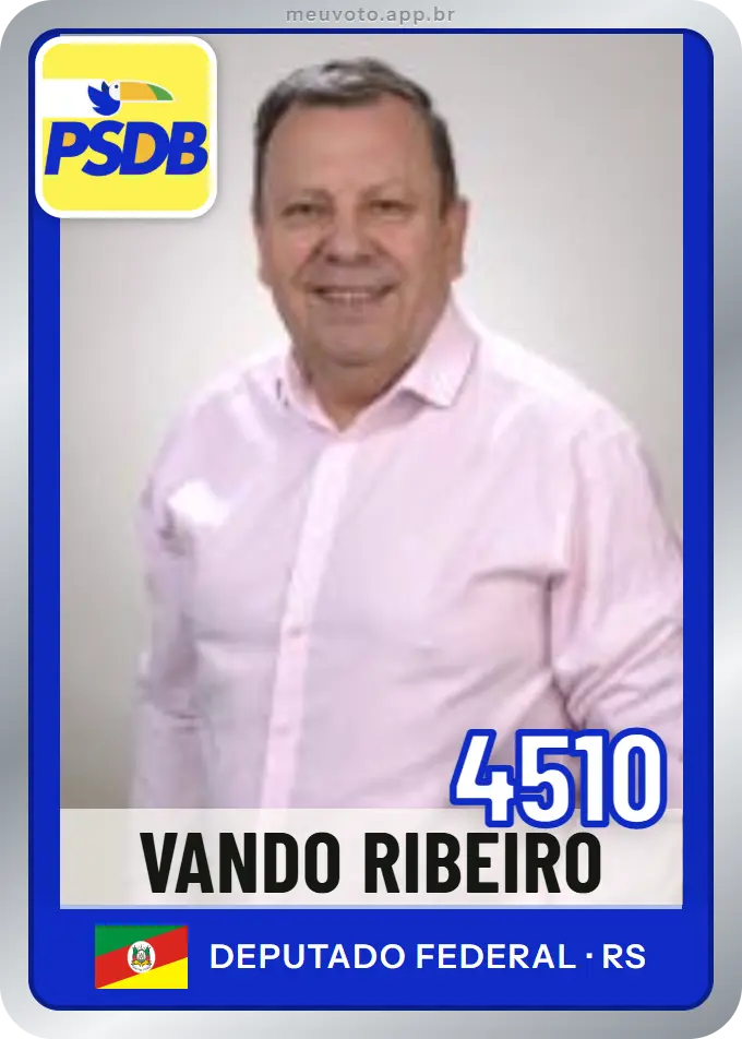 Carta de Vando Ribeiro, número 4510, PSDB