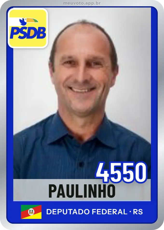 Carta de Paulinho, número 4550, PSDB