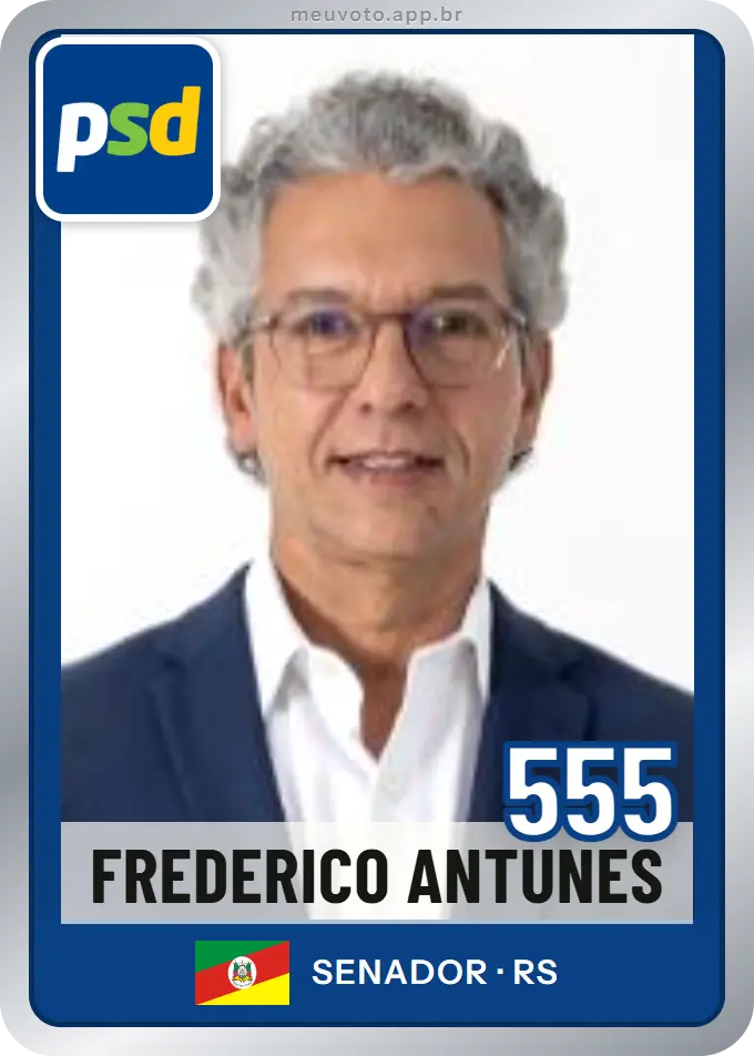 Carta de Frederico Antunes, número 555, PSD