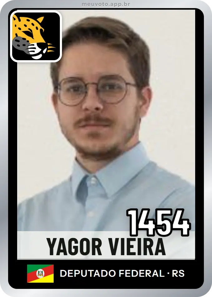 Carta de Yagor Vieira, número 1454, Missão