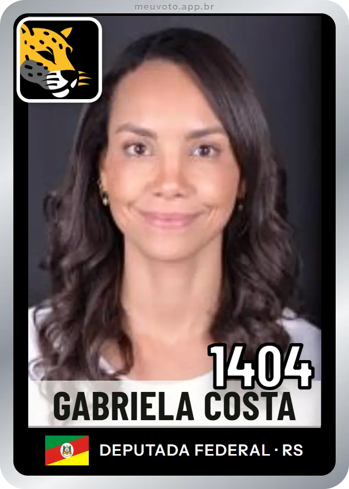 Carta de Gabriela Costa, número 1404, Missão