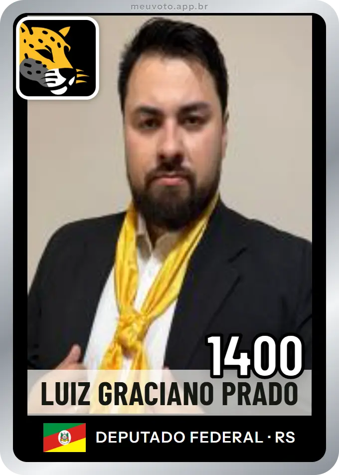 Carta de Luiz Graciano Prado, número 1400, Missão