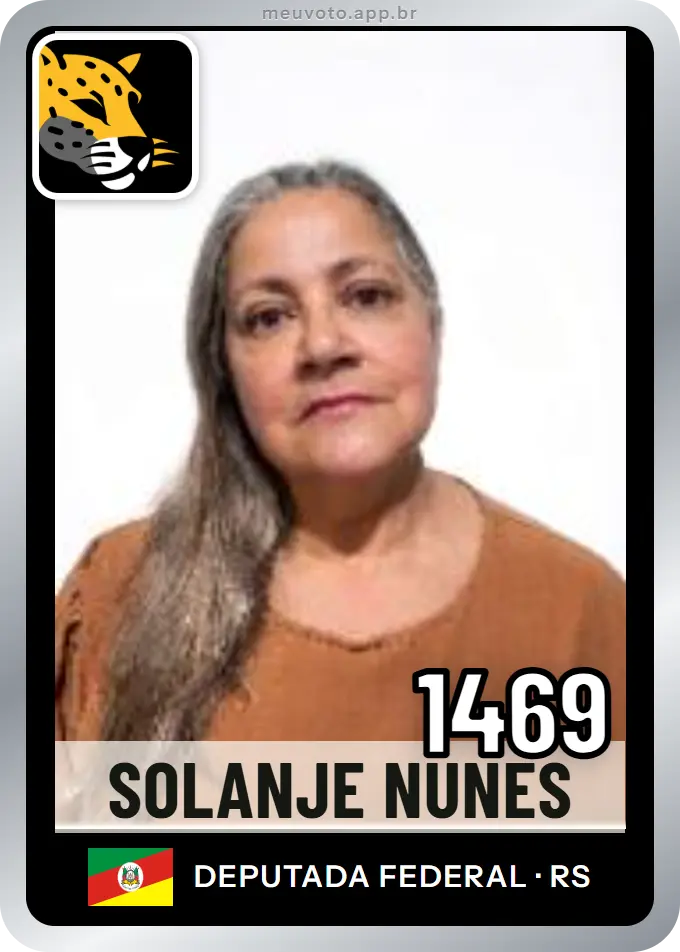 Carta de Solanje Nunes, número 1469, Missão
